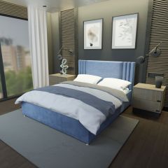 Кровать Стелла Решетка+ПМ+Дно (1600) в Лесном - lesnoy.mebel24.online | фото