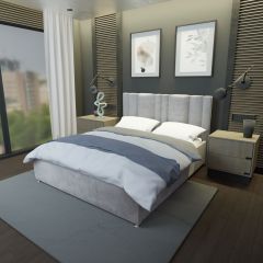 Кровать Верона Решетка+ПМ (1200) *БЕЗ ДНА в Лесном - lesnoy.mebel24.online | фото