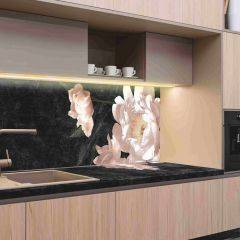Кухонный фартук со столешницей (А-05) в едином стиле (3050 мм) в Лесном - lesnoy.mebel24.online | фото