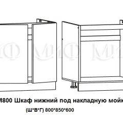 ЛИЗА-2 Кухонный гарнитур 2,0 Белый глянец холодный в Лесном - lesnoy.mebel24.online | фото 6