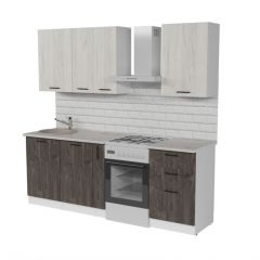 Кухонный гарнитур Сиена стандарт 1600 мм в Лесном - lesnoy.mebel24.online | фото 4