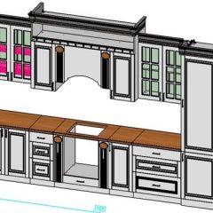 Кухонный гарнитур Верона 3.9 (крем) композиция №2 в Лесном - lesnoy.mebel24.online | фото 6