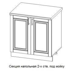 Кухонный гарнитур Верона (крем) модульная в Лесном - lesnoy.mebel24.online | фото 16