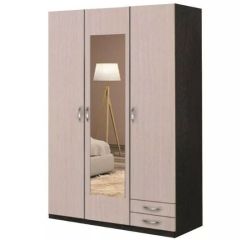 Спальный гарнитур Эконом (модульный) Венге/Дуб Белфорд в Лесном - lesnoy.mebel24.online | фото 8