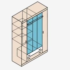 НИКА Н13 Шкаф для одежды в Лесном - lesnoy.mebel24.online | фото 5