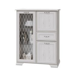 НИКОЛЬ Комод с 1 ст.дв., 2 гл.дв, 1 ящика в Лесном - lesnoy.mebel24.online | фото