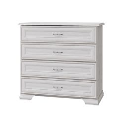 НИКОЛЬ Комод с 4 ящиками в Лесном - lesnoy.mebel24.online | фото