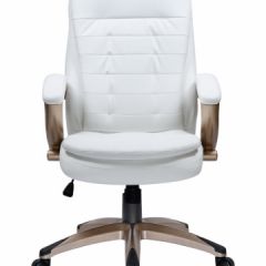 Офисное кресло для руководителей DOBRIN DONALD LMR-106B белый в Лесном - lesnoy.mebel24.online | фото 1