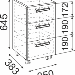 Подростковая Волкер (модульная) в Лесном - lesnoy.mebel24.online | фото 27