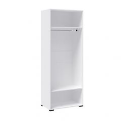 Прихожая Бриз Шкаф платяной (Белый/ Дуб юкон) в Лесном - lesnoy.mebel24.online | фото 2