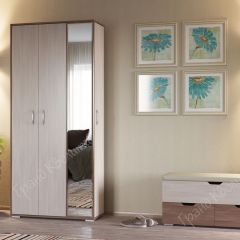 Прихожая ДОМИНО mini Бодега темный/светлый в Лесном - lesnoy.mebel24.online | фото 2