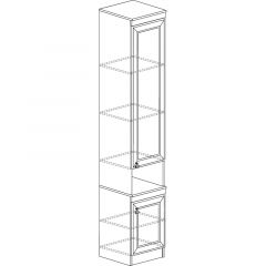 Шкаф №617 Инна Денвер светлый в Лесном - lesnoy.mebel24.online | фото 2