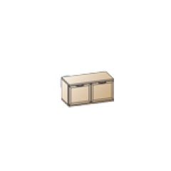 Прихожая Карина композиция 6 (Снежный ясень) в Лесном - lesnoy.mebel24.online | фото 7