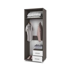 ЕВА Шкаф 2-х дверный Е24 в Лесном - lesnoy.mebel24.online | фото 2