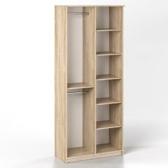 Шкаф 2-х створчатый Дуэт Люкс без зеркала в Лесном - lesnoy.mebel24.online | фото 4