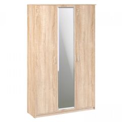 Шкаф 3-х створчатый Дуэт Люкс с зеркалом в Лесном - lesnoy.mebel24.online | фото 3