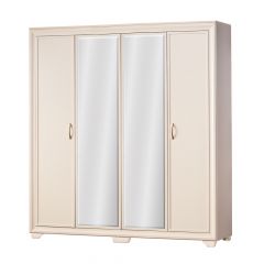 Шкаф 4-дверный со стеклом №367 Афины в Лесном - lesnoy.mebel24.online | фото