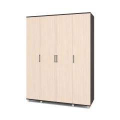 ЕВА Шкаф 4-х дверный Е40 в Лесном - lesnoy.mebel24.online | фото 3