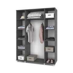 ЕВА Шкаф 4-х дверный Е40 в Лесном - lesnoy.mebel24.online | фото 8