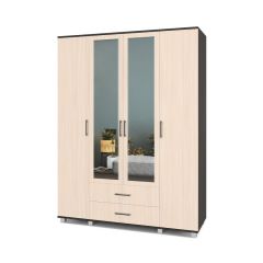 ЕВА Шкаф 4-х дверный Е43 в Лесном - lesnoy.mebel24.online | фото 3