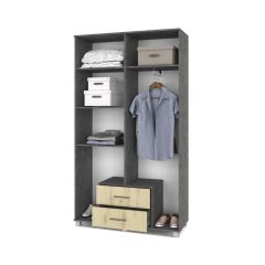 КАРИНА Шкаф 4-х дверный К43 в Лесном - lesnoy.mebel24.online | фото 8