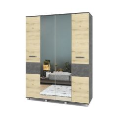 ВИОРА Шкаф 4-х дверный В41 в Лесном - lesnoy.mebel24.online | фото 5