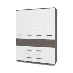 ВИОРА Шкаф 4-х дверный В43 в Лесном - lesnoy.mebel24.online | фото