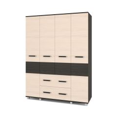 ВИОРА Шкаф 4-х дверный В43 в Лесном - lesnoy.mebel24.online | фото 3