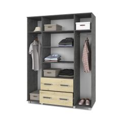 ВИОРА Шкаф 4-х дверный В43 в Лесном - lesnoy.mebel24.online | фото 6