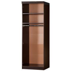 Шкаф для одежды №609 Инна Денвер темный в Лесном - lesnoy.mebel24.online | фото 2