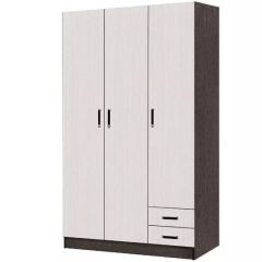 Шкаф распашной Эконом (Венге/Дуб Белфорд) в Лесном - lesnoy.mebel24.online | фото