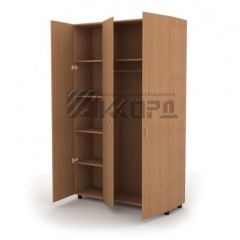 Шкаф комбинированный для одежды ШГ 84.3 (1200*620*1800) в Лесном - lesnoy.mebel24.online | фото