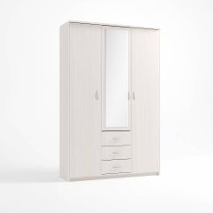 Шкаф комбинированный Дуэт Люкс с зеркалом в Лесном - lesnoy.mebel24.online | фото 6