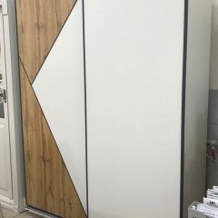 Шкаф-купе 1400 серии SOFT D8+D2+B2+PL4 (2 ящика+F обр.штанга) профиль «Графит» в Лесном - lesnoy.mebel24.online | фото 5