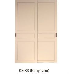 Шкаф-купе 1500 серии NEW CLASSIC K2+K2+B2+PL2(2 ящика+1 штанга+1 полка) профиль «Капучино» в Лесном - lesnoy.mebel24.online | фото 11