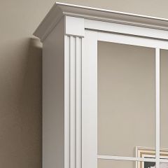 Шкаф-купе 1700 серии NEW CLASSIC K4+K4+B2+PL4 (2 ящика+F обр. штанга) профиль «Капучино» в Лесном - lesnoy.mebel24.online | фото 4