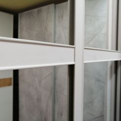 Шкаф-купе 1700 серии NEW CLASSIC K4+K4+B2+PL4 (2 ящика+F обр. штанга) профиль «Капучино» в Лесном - lesnoy.mebel24.online | фото 6