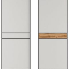 Шкаф-купе 2100 серии SOFT D4+D4+D4+B22+PL1 (по 2 ящика лев/прав+1штанга) профиль «Графит» в Лесном - lesnoy.mebel24.online | фото 10