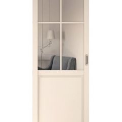 Шкаф-купе 2150 серии NEW CLASSIC K1+K1+K1+B22+PL4 (по 2 ящика лев/прав+F обр.штанга) профиль «Капучино» в Лесном - lesnoy.mebel24.online | фото 12