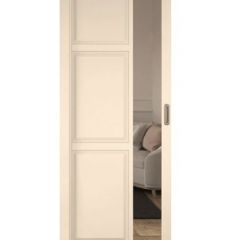 Шкаф-купе 2150 серии NEW CLASSIC K1+K1+K1+B22+PL4 (по 2 ящика лев/прав+F обр.штанга) профиль «Капучино» в Лесном - lesnoy.mebel24.online | фото 14