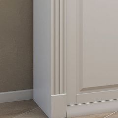 Шкаф-купе 2450 серии NEW CLASSIC K4+K4+K4+B22+PL4 (по 2 ящика лев/прав+F обр.штанга) профиль «Капучино» в Лесном - lesnoy.mebel24.online | фото 5