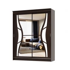 Шкаф-купе Бабочка 2.0 серия Альянс (Венге) в Лесном - lesnoy.mebel24.online | фото