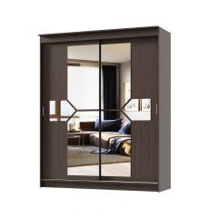 Шкаф-купе Фаворит 2.0 серия Альянс (Венге) в Лесном - lesnoy.mebel24.online | фото