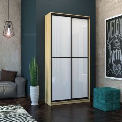 Шкаф-купе Лофт 1200 Шк12-47 (Дуб Сонома) в Лесном - lesnoy.mebel24.online | фото 11