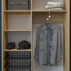 Шкаф-купе Лофт 1200 Шк12-47 (Дуб Сонома) в Лесном - lesnoy.mebel24.online | фото 2