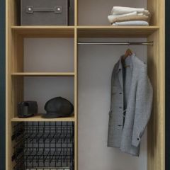 Шкаф-купе Лофт 1200 Шк12-47 (Дуб Сонома) в Лесном - lesnoy.mebel24.online | фото 3