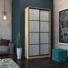 Шкаф-купе Лофт 1200 Шк12-60 (Дуб Сонома) в Лесном - lesnoy.mebel24.online | фото 14