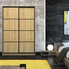 Шкаф-купе Лофт 1600 Шк16-60 (Дуб Сонома) в Лесном - lesnoy.mebel24.online | фото 7