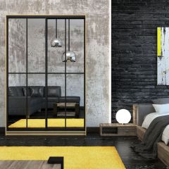 Шкаф-купе Лофт 1600 Шк16-60 (Дуб Сонома) в Лесном - lesnoy.mebel24.online | фото 8