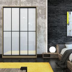 Шкаф-купе Лофт 1600 Шк16-60 (Дуб Сонома) в Лесном - lesnoy.mebel24.online | фото 11